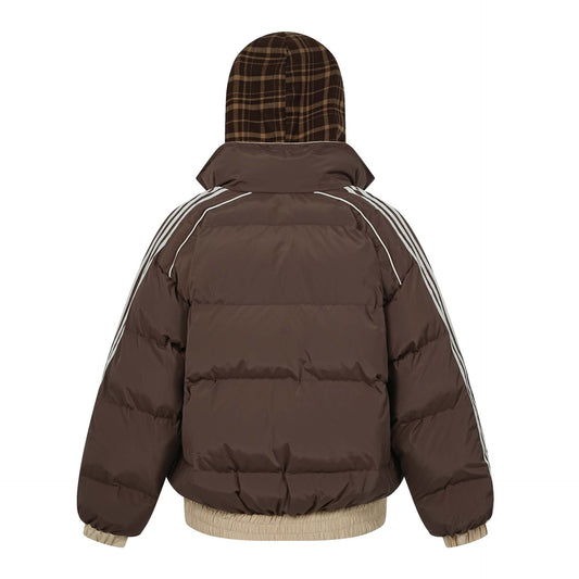 Veste à capuche en coton mélangé pour femmes - Brodée