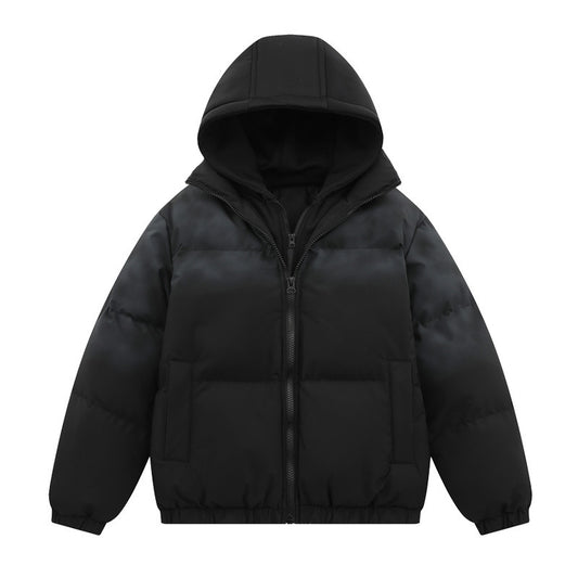 Manteau cardigan décontracté en coton mélangé pour femmes - épaissi